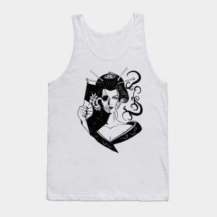 Beware Her Beauty - Black Tank Top